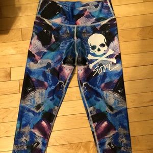 Cropped Soul Cycle Leggings